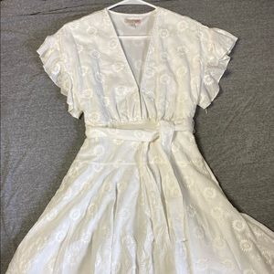 White Summer Dress Size S